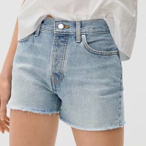 NWT Everlane The Relaxed '90s Short - Vintage Sunbleached Blue